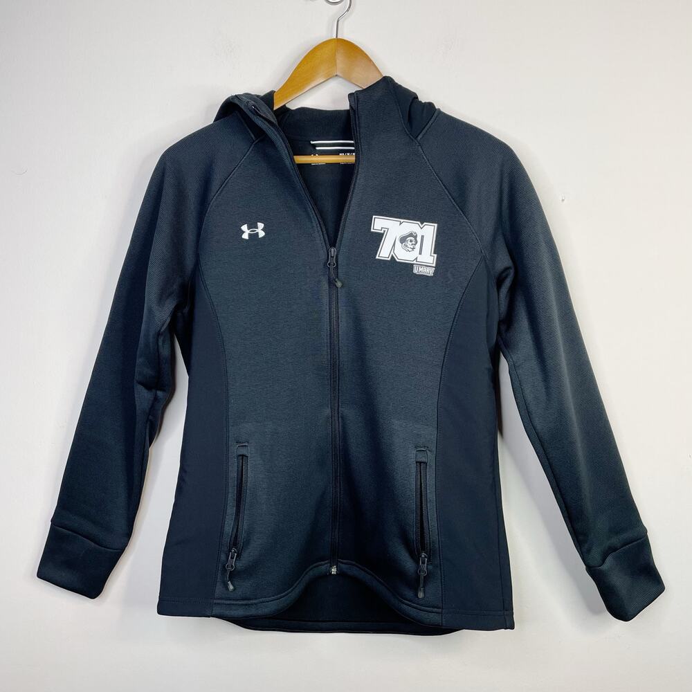 University of Mary Marauders Football Under Armour Swacket Fleece Jacket Women M